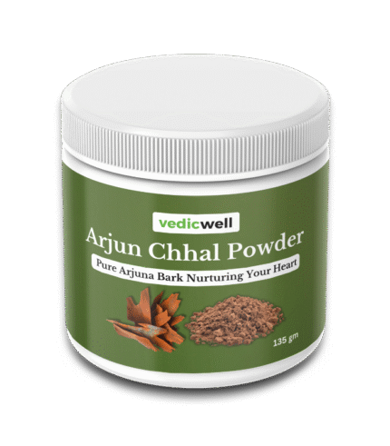Arjun Chhal Powder for Heart Health — Made from True Bark Using Ancient Methods (135g)
