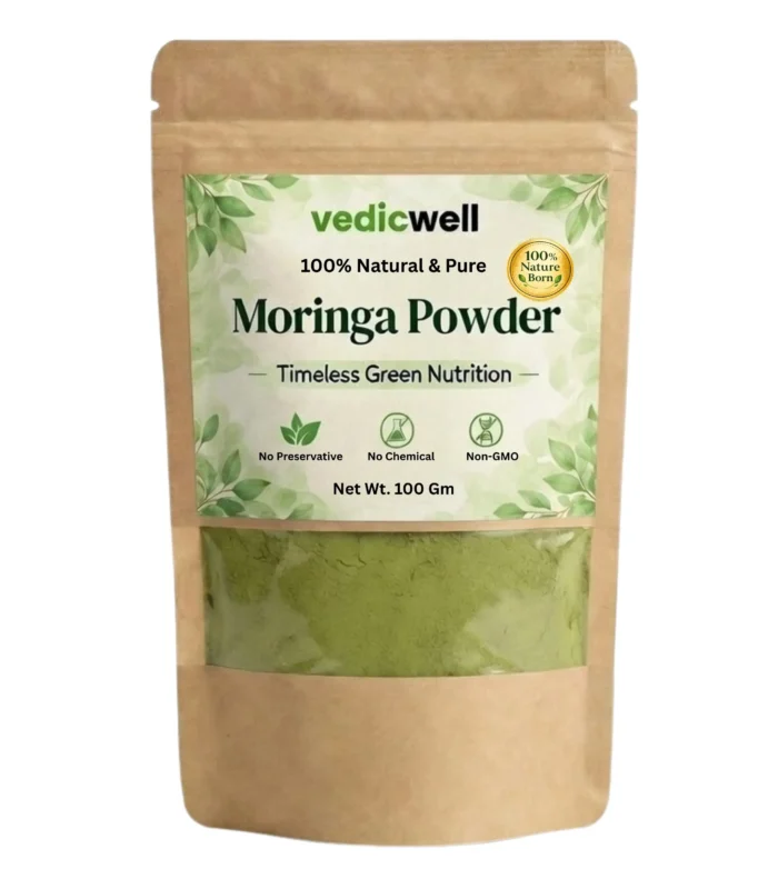 Vedicwell Moringa Powder – Timeless Green Nutrition